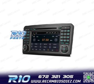 RADIO GPS ANDROID 12 MERCEDES ML W164 GL X164 05-12