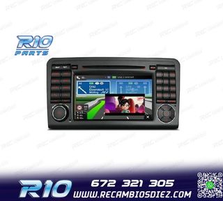 RADIO GPS ANDROID 12 MERCEDES ML W164 GL X164 05-12