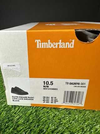 Zapatillas Timberland Davis Square Negras Talla 44