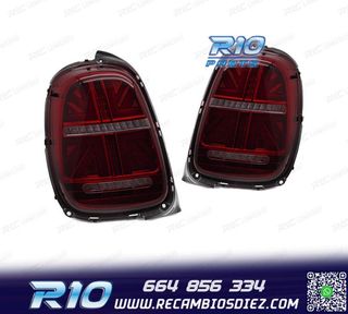 PILOTOS LED MINI COOPER F55 F56 F57 14-17 ROJO AHUMADO