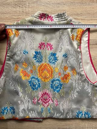 Chaleco Fallero Adulto Abierto