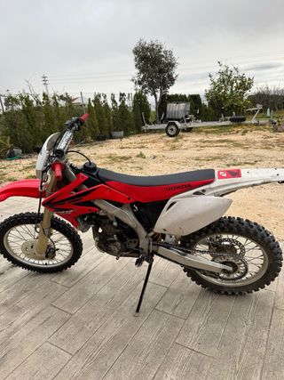 Honda CRF 450 Matriculada cross 2009