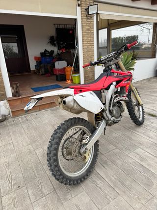 Honda CRF 450 Matriculada cross 2009