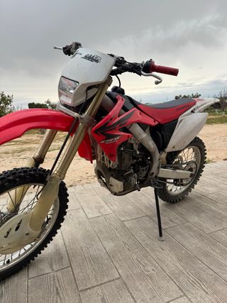 Honda CRF 450 Matriculada cross 2009