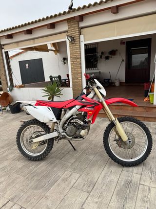 Honda CRF 450 Matriculada cross 2009