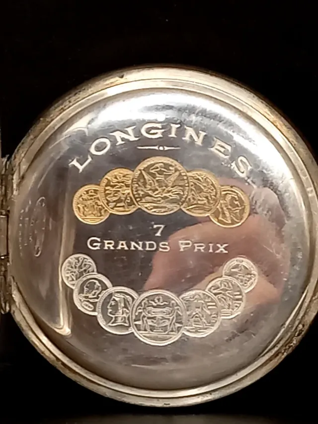 Reloj de bolsillo Longines Plata