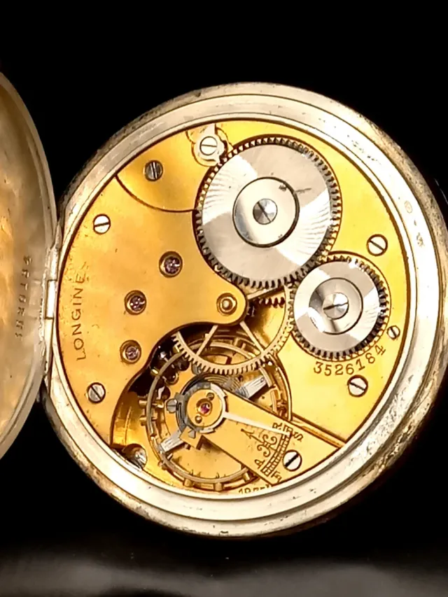 Reloj de bolsillo Longines Plata