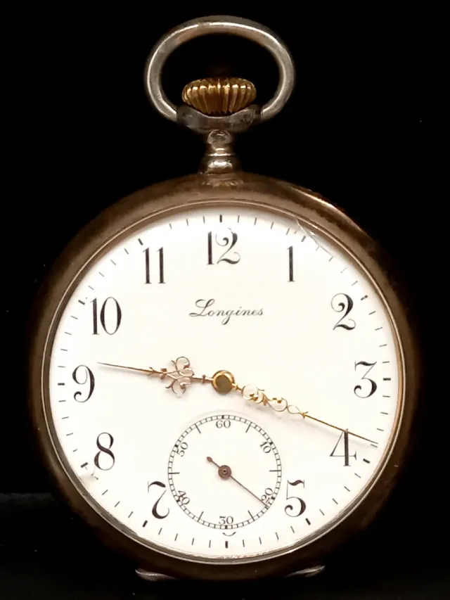 Reloj de bolsillo Longines Plata