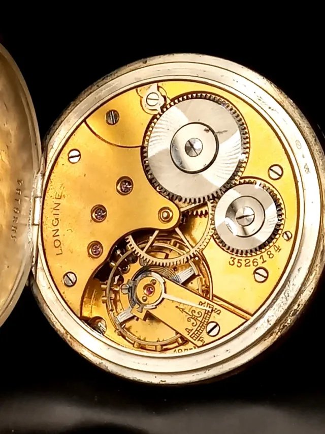 Reloj de bolsillo Longines Plata