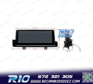 RADIO GPS ANDROID 14 BMW E90 E91 E92 E93 08-12 SIN PANTALLA