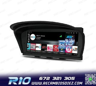RADIO GPS ANDROID 12 BMW SERIE 3 E90 E91 E92 E93 SERIE 5 E60