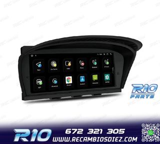 RADIO GPS ANDROID 12 BMW SERIE 3 E90 E91 E92 E93 SERIE 5 E60