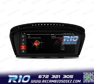 RADIO GPS ANDROID 12 BMW SERIE 3 E90 E91 E92 E93 SERIE 5 E60