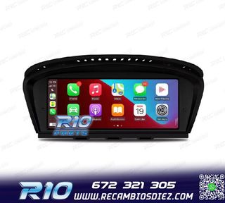 RADIO GPS ANDROID 12 BMW SERIE 3 E90 E91 E92 E93 SERIE 5 E60