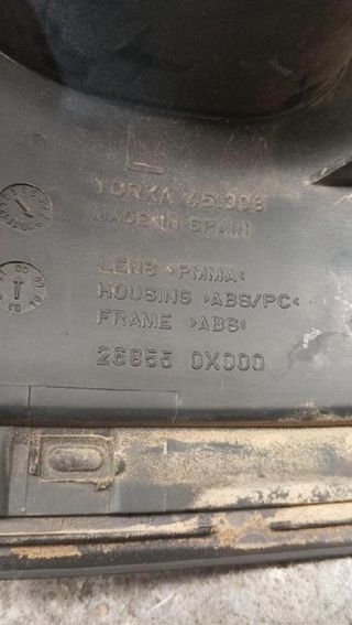 Piloto nissan 268550x000 26855 0x000 terrano 45258