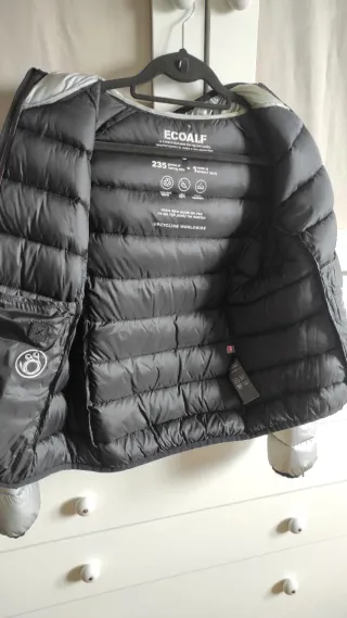 Anorak Ecoalf Plata Talla M