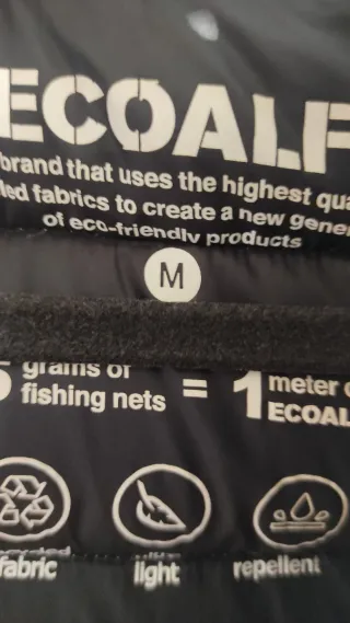 Anorak Ecoalf Plata Talla M