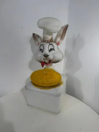 Espositore pubblicitario coniglio chef Zaffe