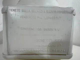 Espositore pubblicitario coniglio chef Zaffe