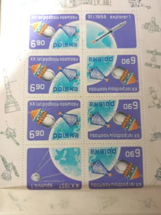 Astronomía 19 Hojas Bloque+32 sellos MNH