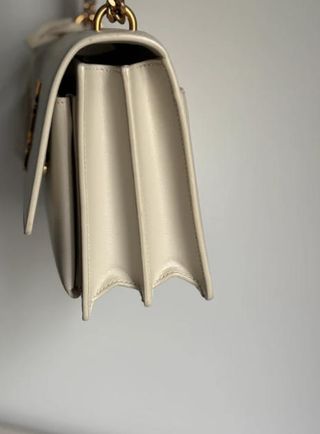 Bolso Saint Laurent Blanco y Dorado