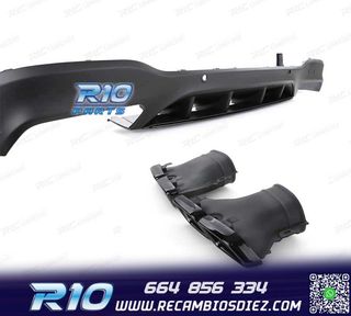 DIFUSOR MERCEDES GLC X253 15-18 LOOK AMG GLC63 PDC + COLAS E