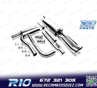 LÍNEA DE ESCAPE AUDI A4 B5 X2 DTM