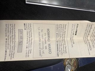 Swatch Orologio Quarzo Tartan