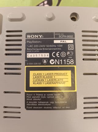 Consola PlayStation 1 Scph 9002 con juegos Pal
