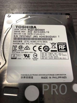 Toshiba - Disco duro interno