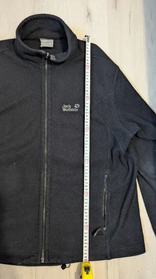 Chaqueta Polar Jack Wolfskin Negra