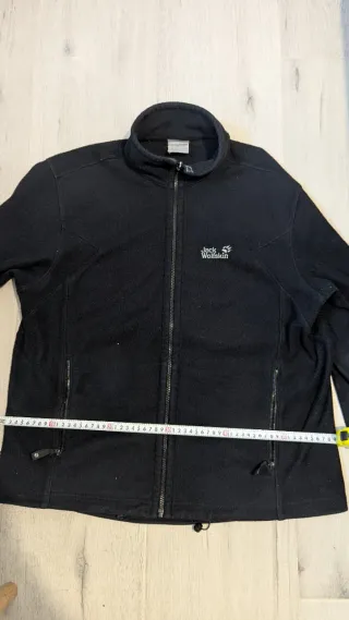 Chaqueta Polar Jack Wolfskin Negra