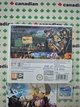 Etrian Odyssey 2 Untold The Fanir Knight 3DS