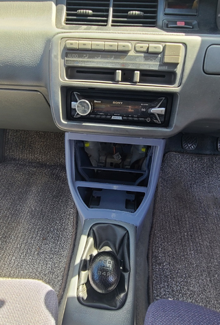 Consola Central Doble DIN Honda Civic EG