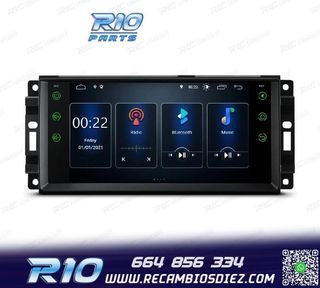 RADIO GPS ANDROID 12 PARA DODGE JEEP CHRYSLER 07-11