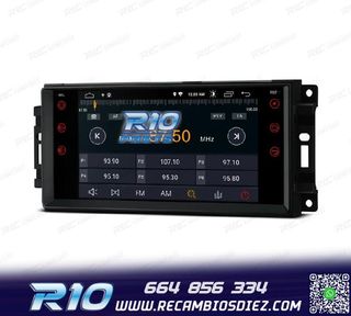 RADIO GPS ANDROID 12 PARA DODGE JEEP CHRYSLER 07-11