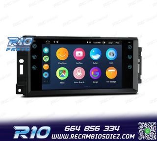 RADIO GPS ANDROID 12 PARA DODGE JEEP CHRYSLER 07-11