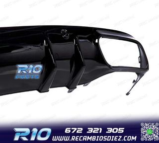 DIFUSOR MERCEDES CLASE C C205 COUPE 14-18 AMG PDC + COLAS ES
