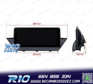 RADIO GPS ANDROID 14 BMW X1 E84 09-15 SIN PANTALLA DE SERIE