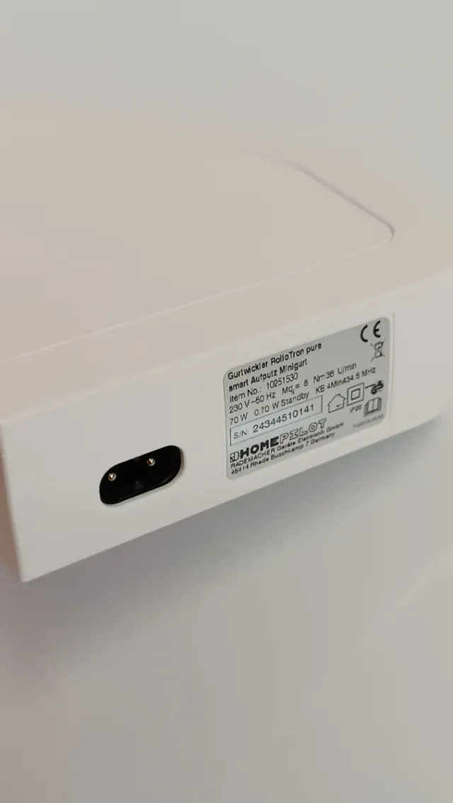 Raccoglitore persiana HomePilot E2Y3866