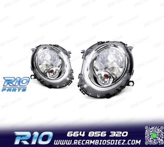 FAROS MINI R56 06-10 FONDO CROMO