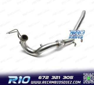 SUPRESOR DOWNPIPE AUDI SEAT SKODA VW