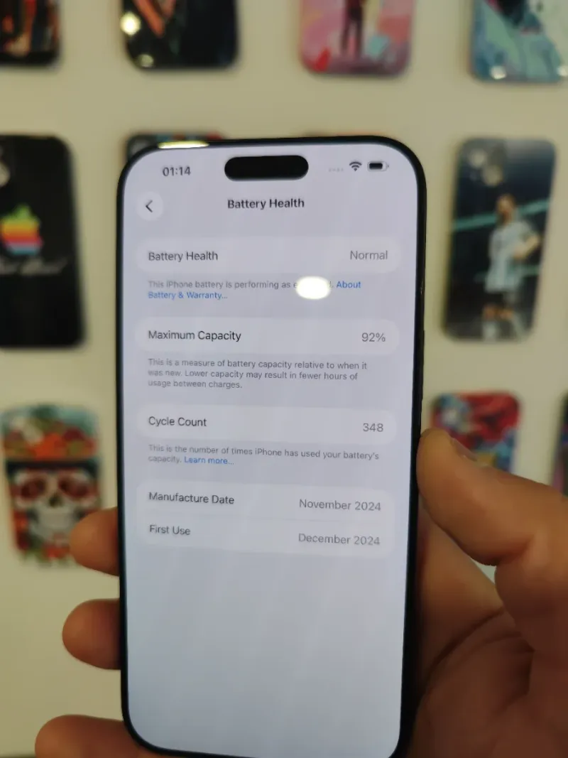 iPhone 16 Pro Max 1TB Negro 92% Batería afbeelding 5