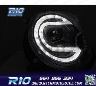 FAROS XENON MINI COOPER 06-14 LED NEGRO