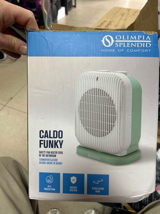 Calefactor Olimpia Splendid Funky Verde
