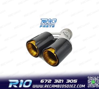 COLA ESCAPE DCH BMW LOOK M PERFORMANCE DORADO CARBONO