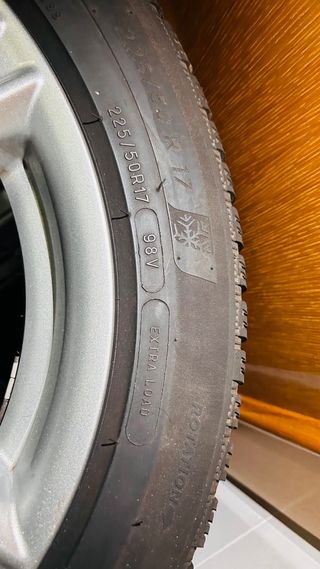 Llantas con Neumáticos Michelin 225/50 R17