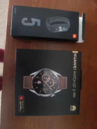 Huawei Watch GT 3 46mm Marrón y mi 5