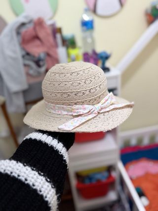 Sombrero de playa para niña