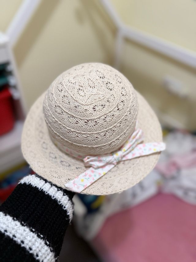 Sombrero de playa para niña